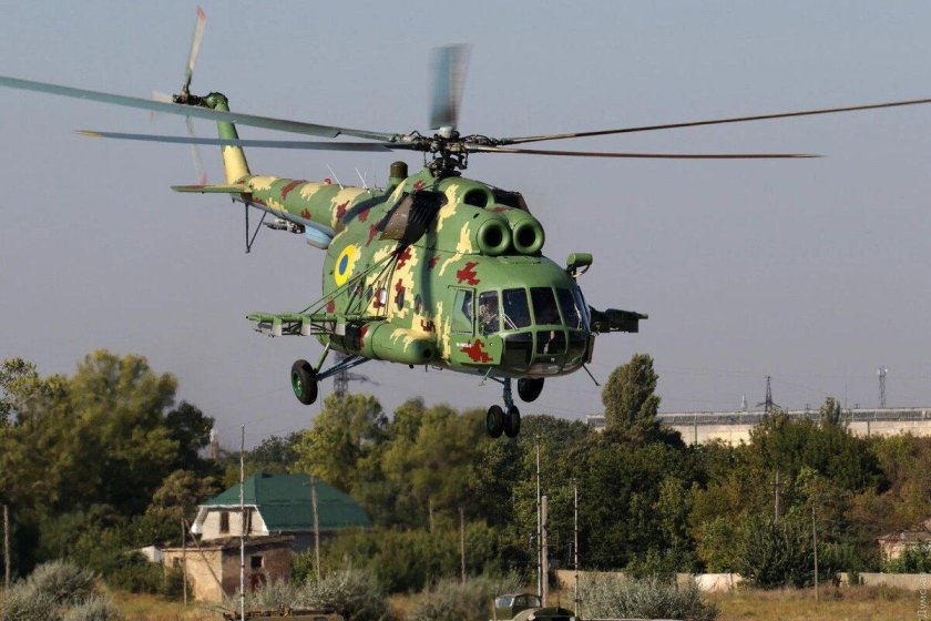 Украинский вертолет ми-8