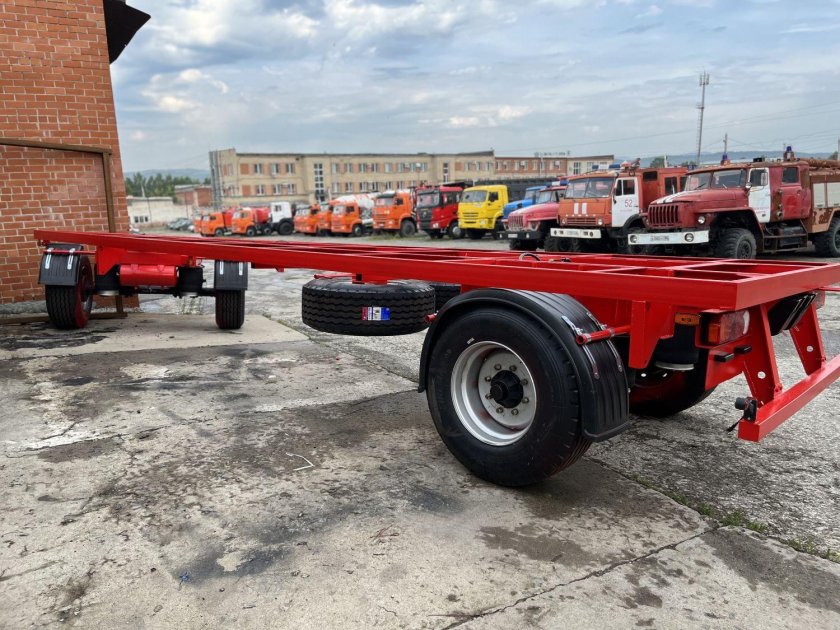 Шасси автомобильного прицепа