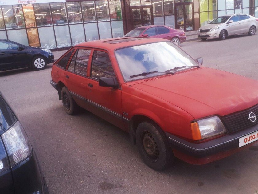 Опель аскона 1986 хэтчбек