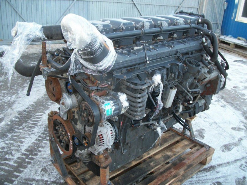 Двигатель скания р420