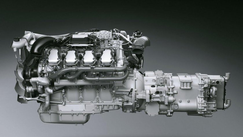 Двигатель Scania r730 v8