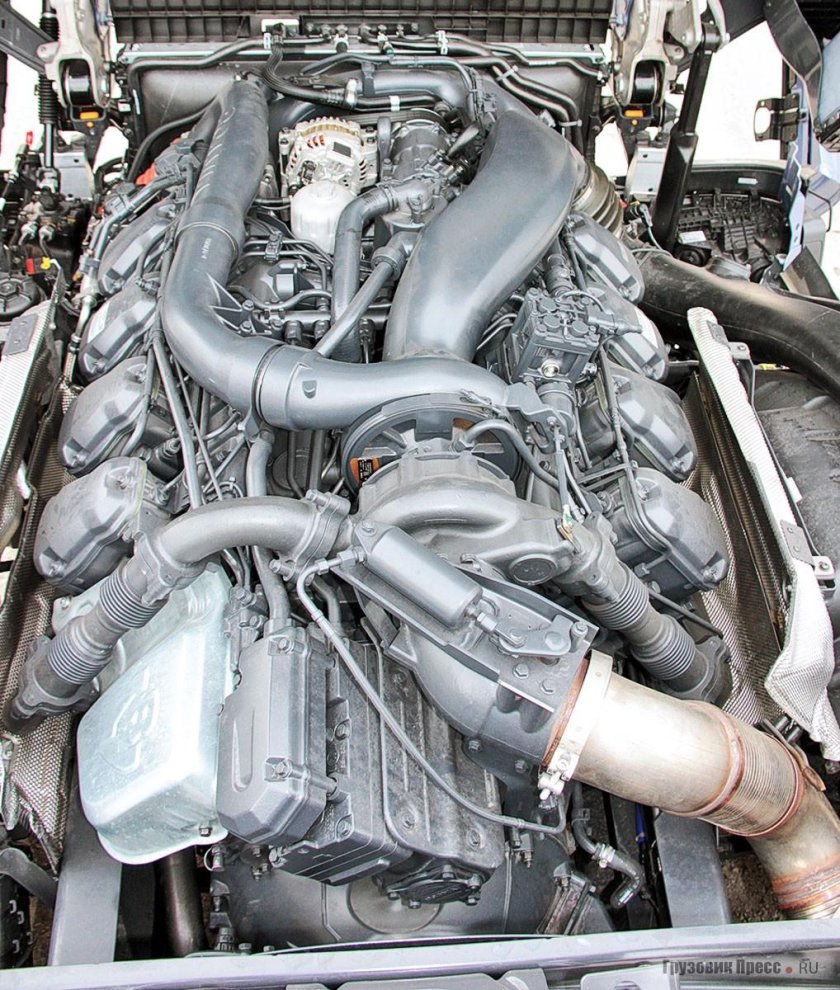 Двигатель Scania v8 dc14
