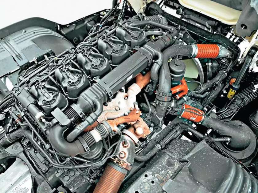 Газовый двигатель Scania