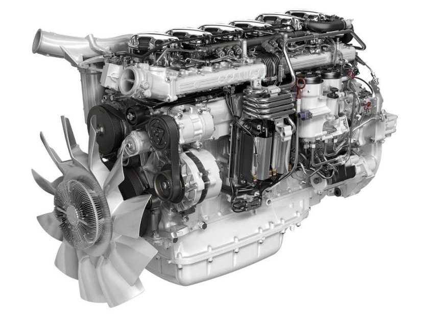 Двигатель Скания 6