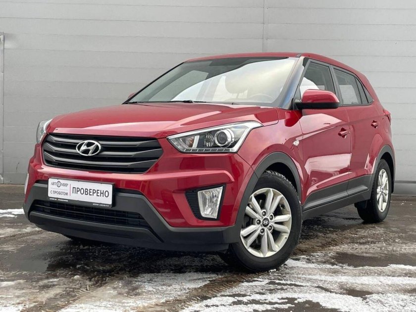 Хендай Грета красная