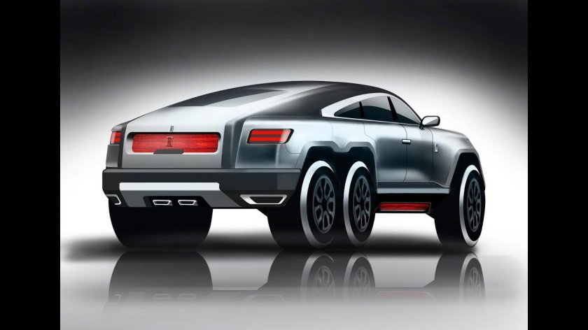 Роллс Ройс 6 колесный