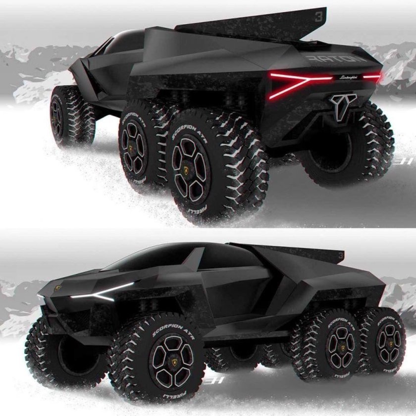 Ламборгини Ратон 6х6