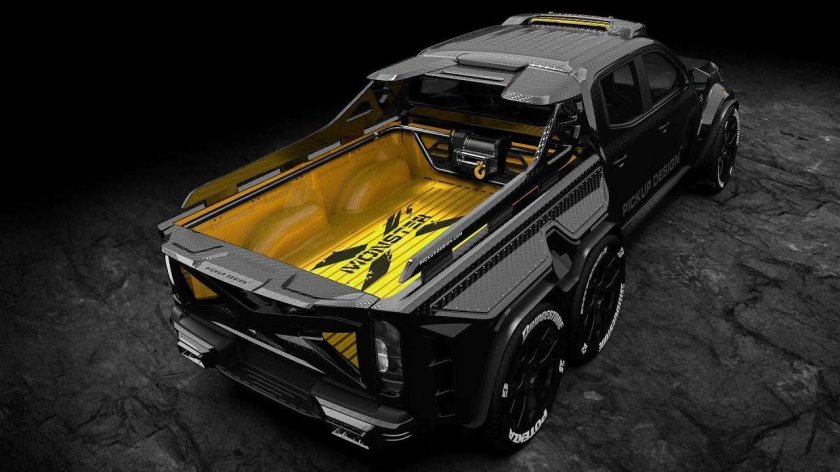 Mercedes x-class 6x6 Pickup