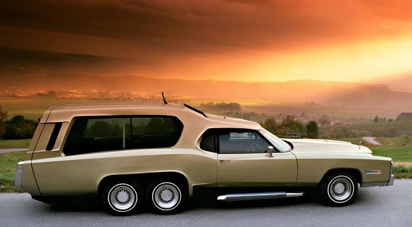 Кадиллак 6 колесный