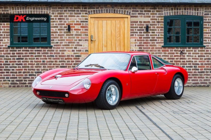 Classic and sports car