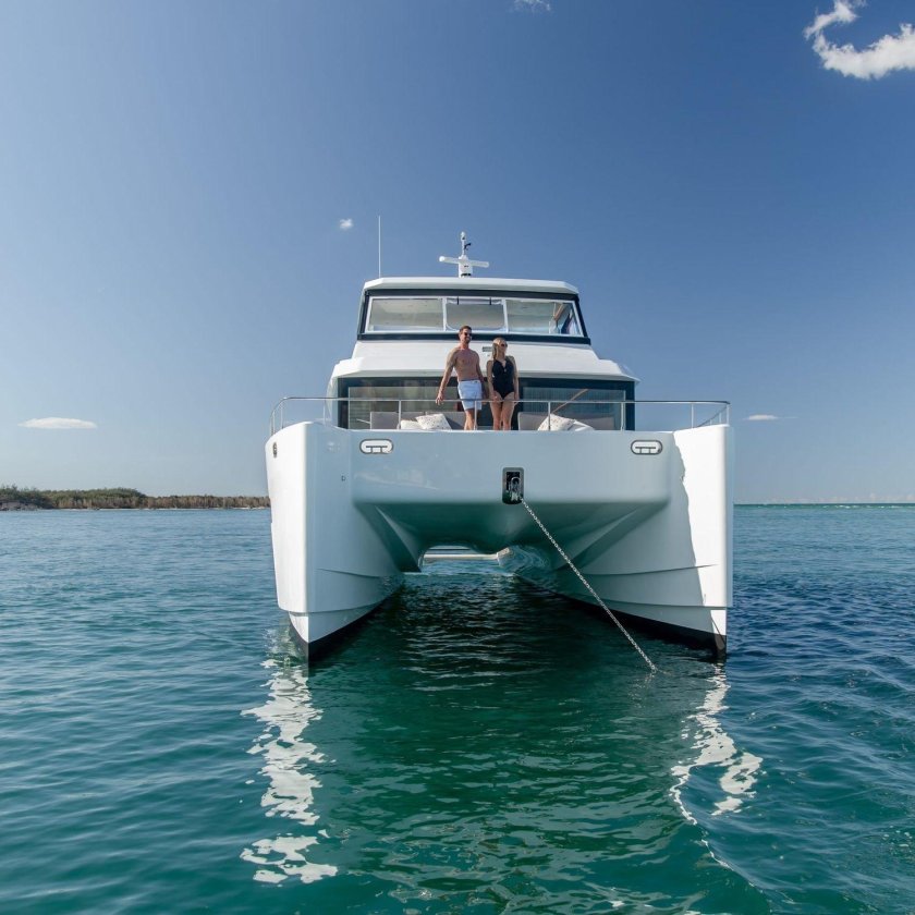 Катамаран моторный