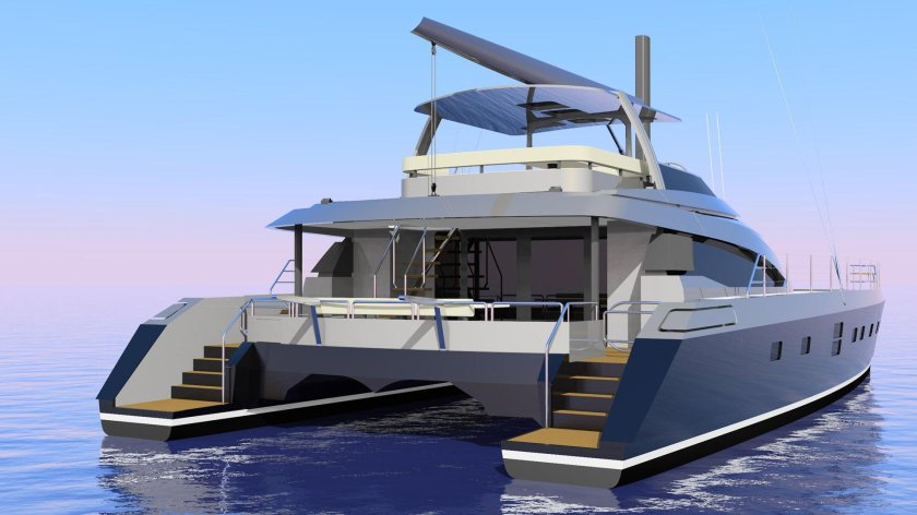 Катамаран парусный Океанский