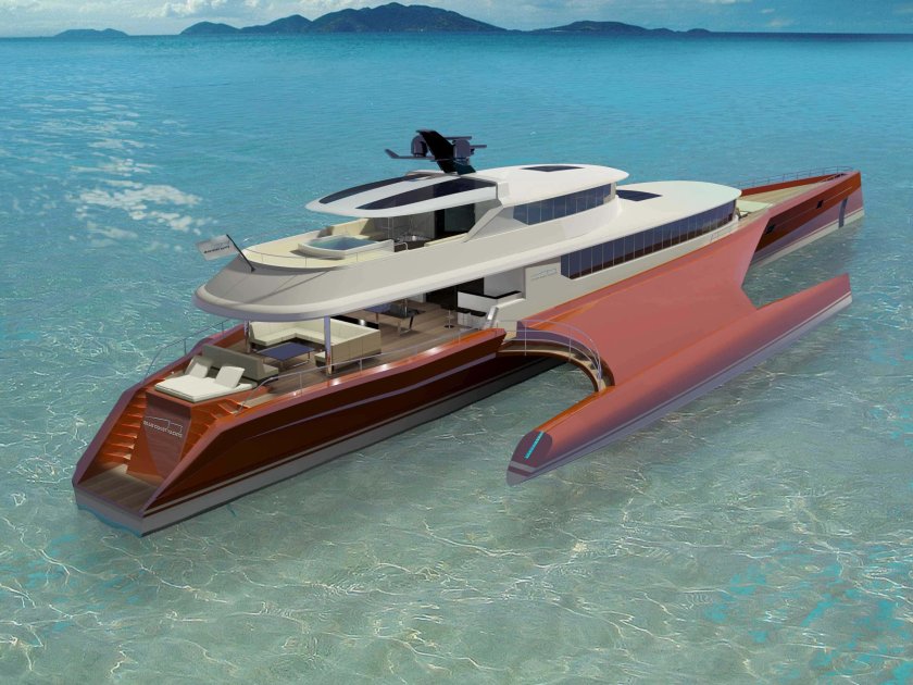 Гэлакси яхта тримаран