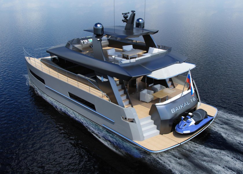 Катамаран Байкал 16