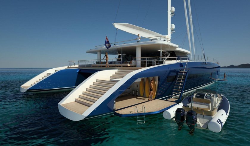 Катамаран парусный Океанский