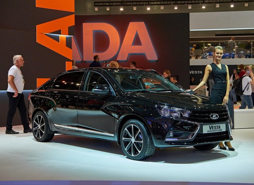 Лада Веста сигнатур 2021