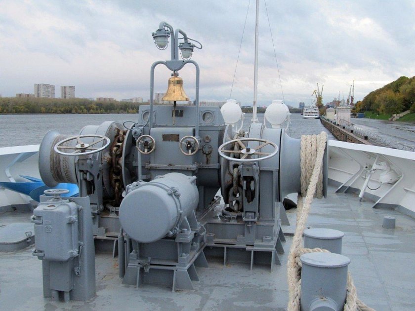 Якорное устройство на судне