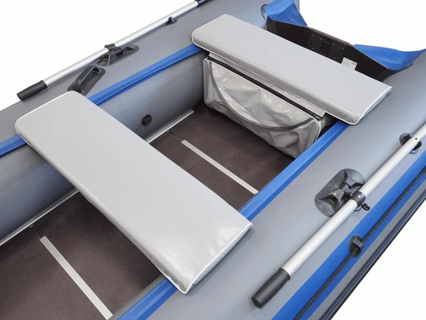 Комплект мягких накладок с сумкой для лодки ПВХ 100х21х4