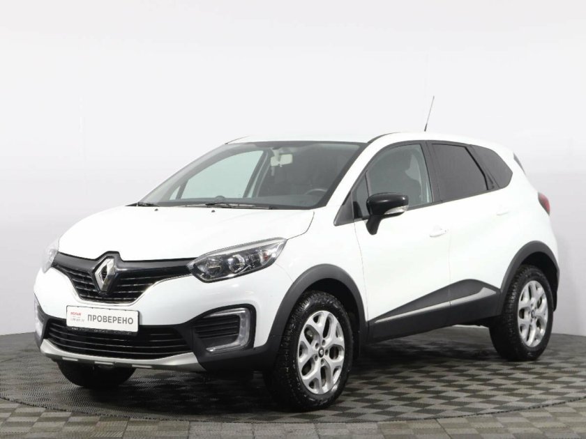 Рено Каптур белый 2017