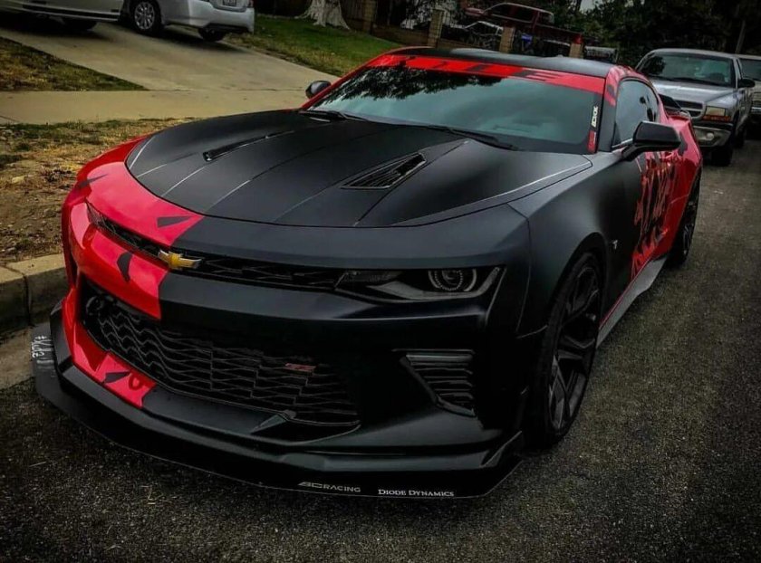 Chevrolet Camaro 2017 черный