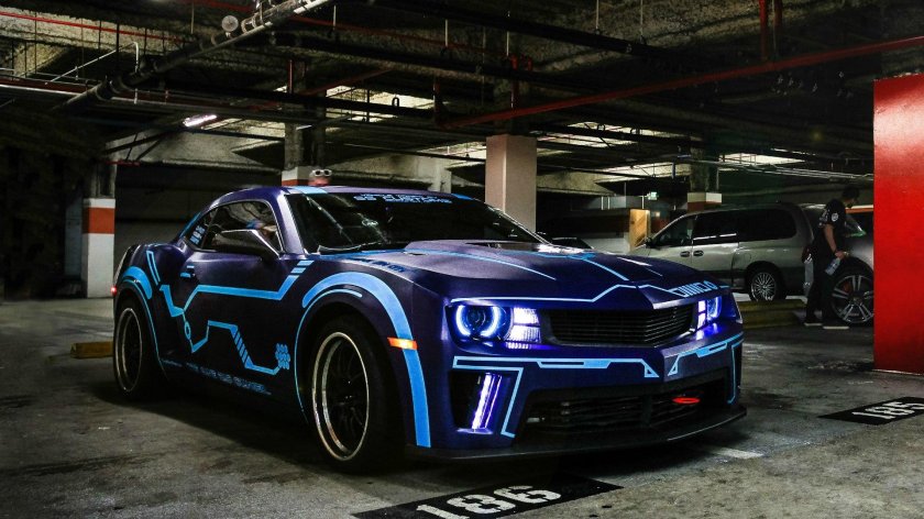 Шевроле Камаро тюнингованная