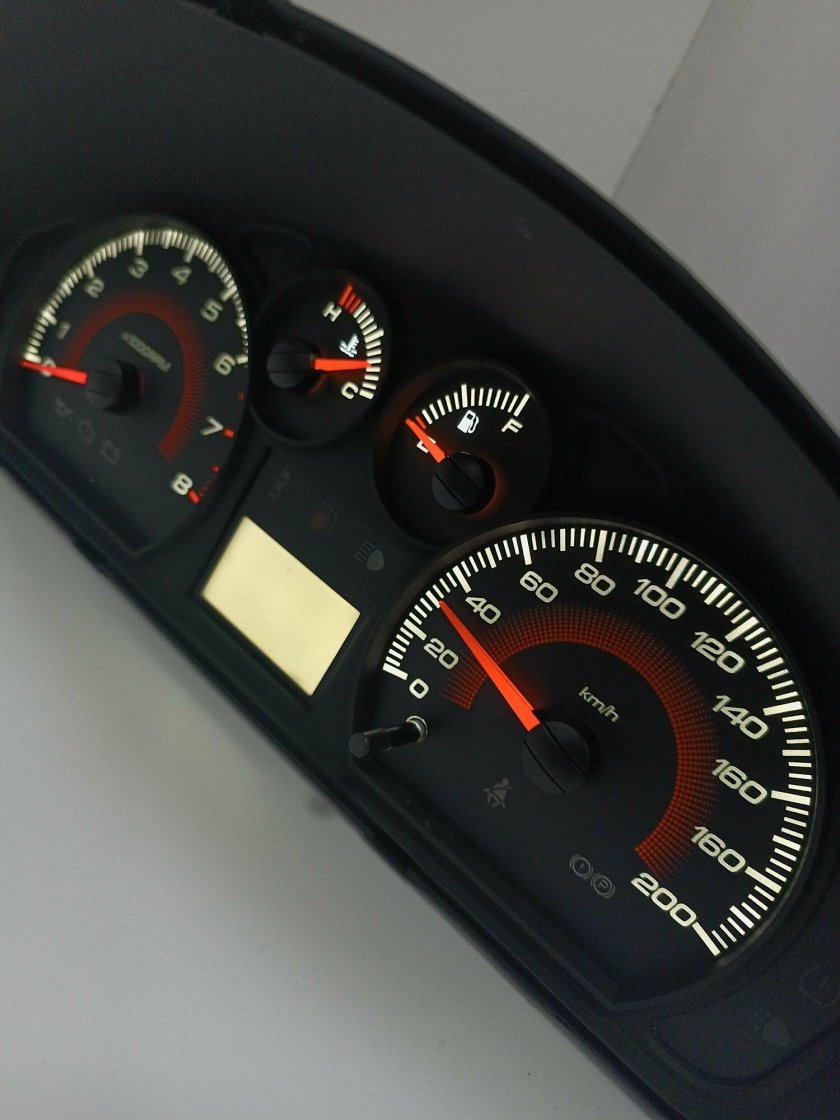 Шевроле Авео приборка