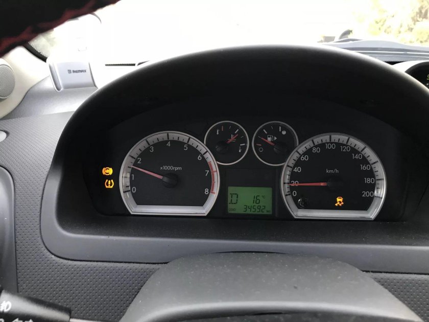 Панель приборов Ravon r3