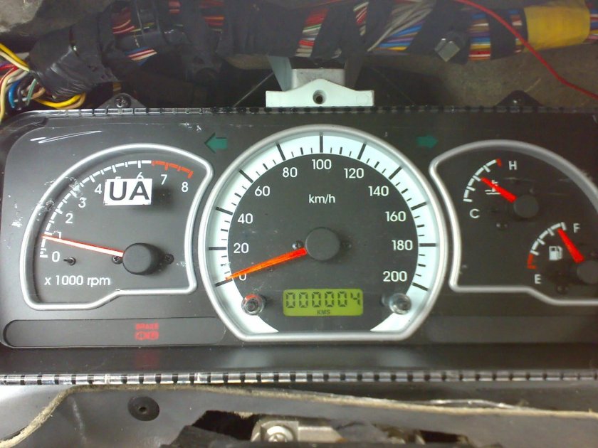 Приборная панель Дэу Нексия n150