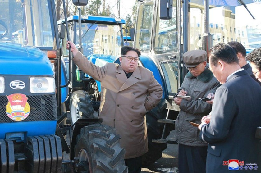 Трактора Северной Кореи