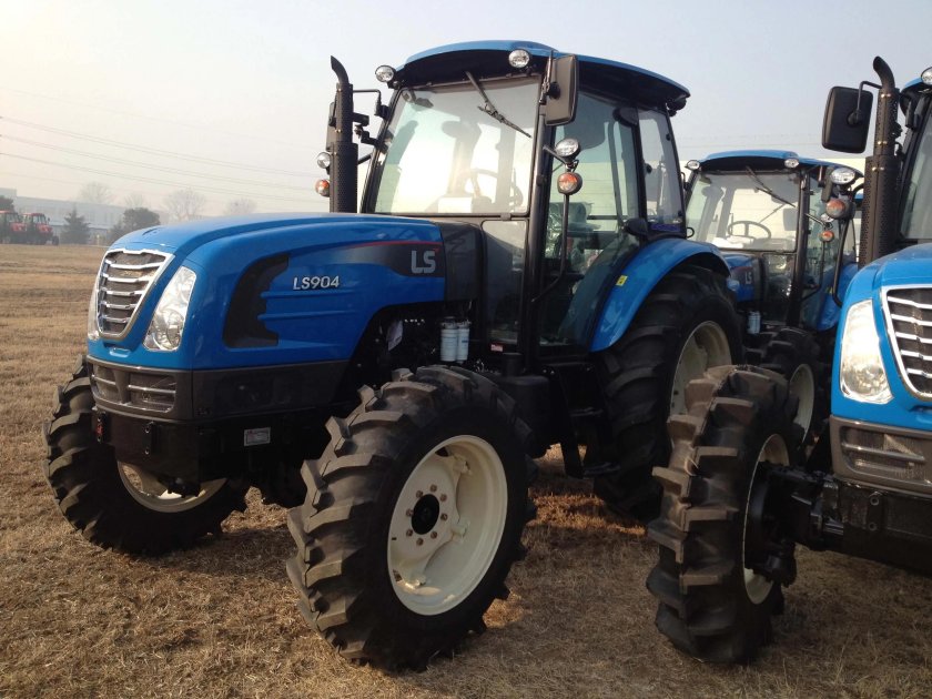 Корейский трактор лс 90