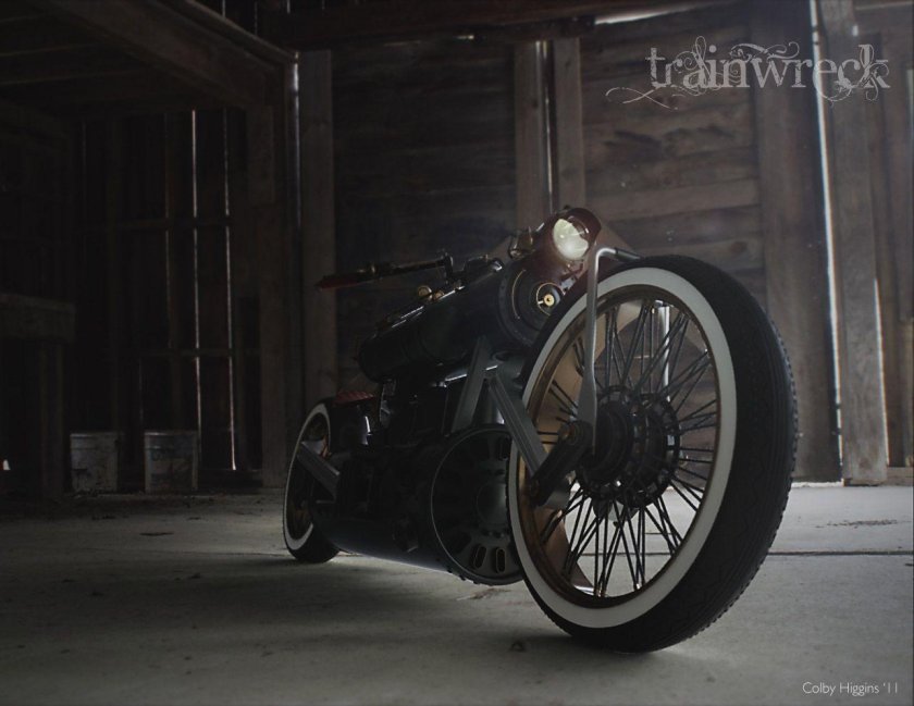 Паровой мотоцикл