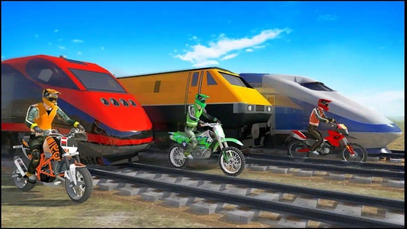 Мопед в электричке