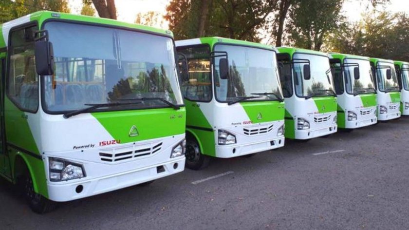 Автобус Исузу Узбекистан