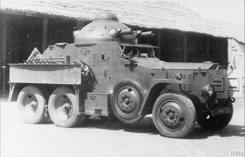 Броневик Vickers-Crossley