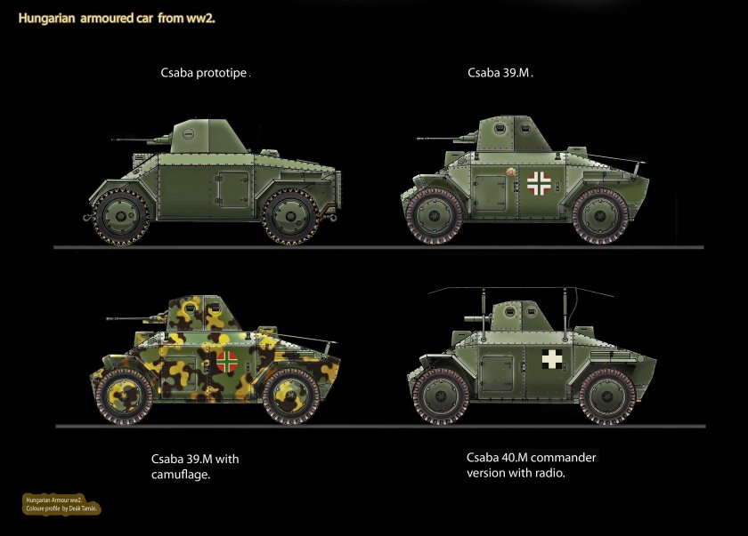 Венгерский бронеавтомобиль 39m Csaba