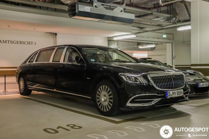 Mercedes maybach s 650 pullman