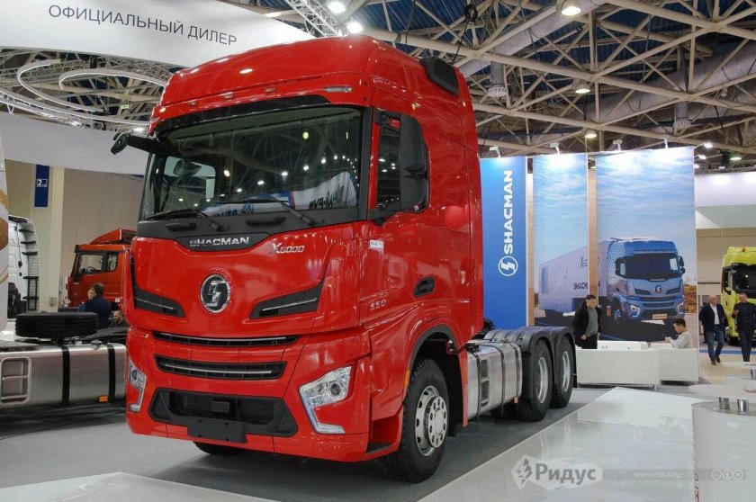Shacman x6000 тягач