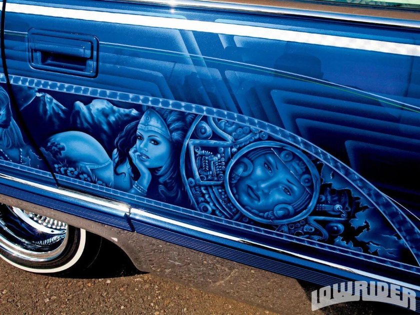 Винил лоурайдер Волга