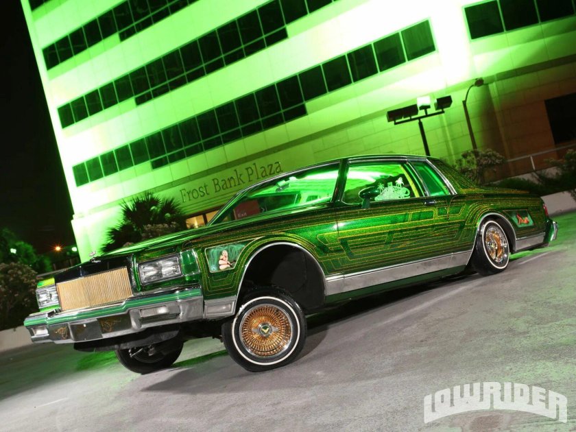 Лоурайдер зеленый