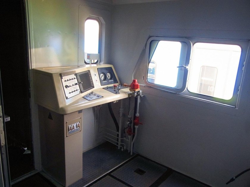 Кабина машиниста 3тэ25к2м