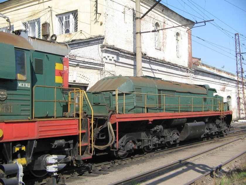 Маневровый тепловоз чмэ 3