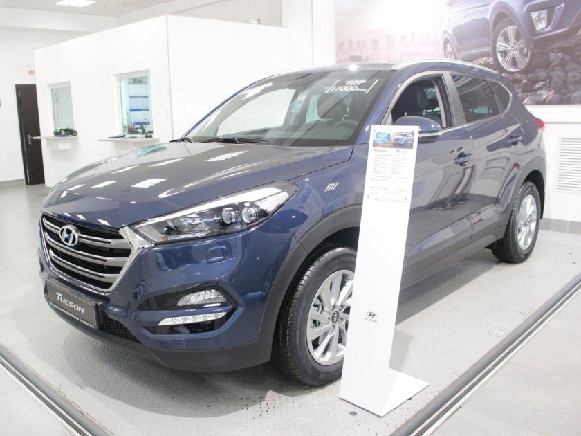 Hyundai tucson 2018 — 2021 iii рестайлинг синий