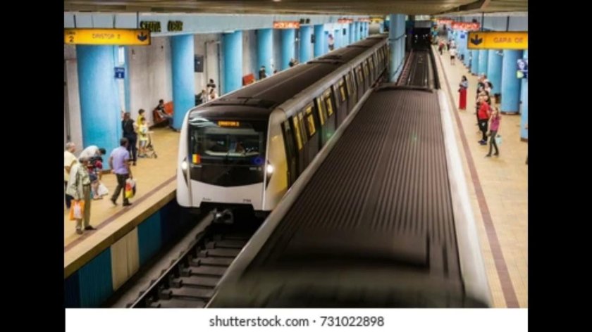 Поезд метро Бухарест