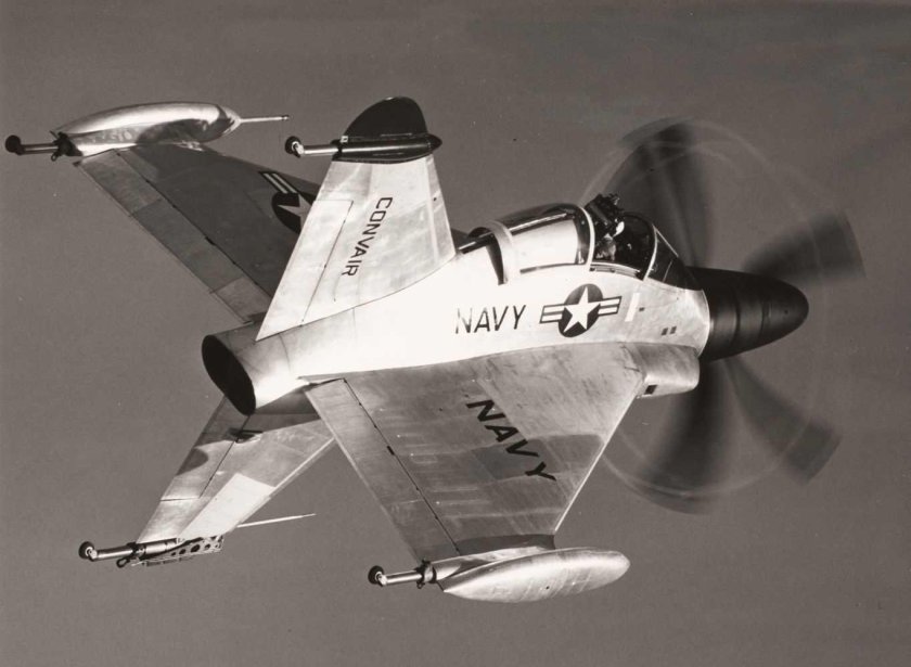 Самолёт СВВП - XFY-1 Pogo (Convair)