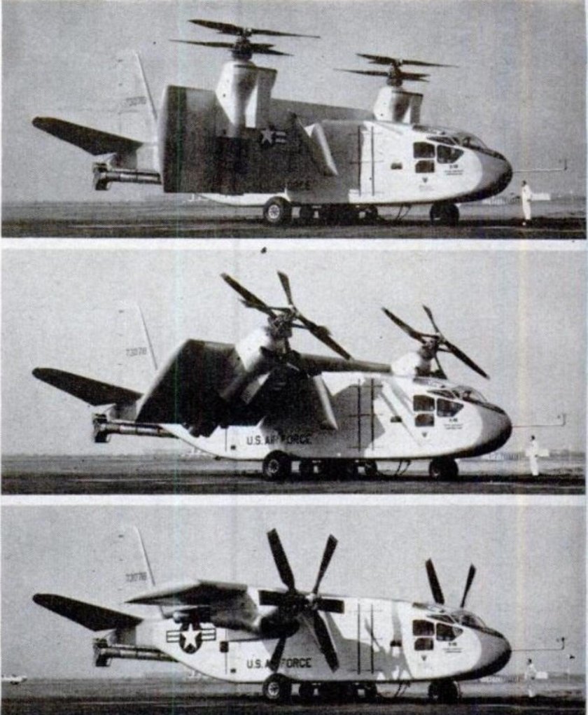 Конвертоплан Hiller x-18