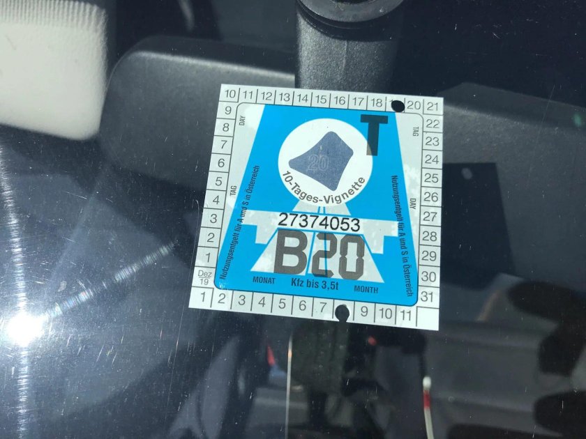 Виньетка Австрия