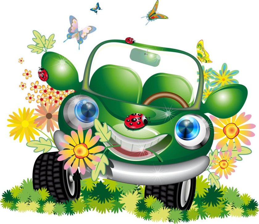 Веселые машинки