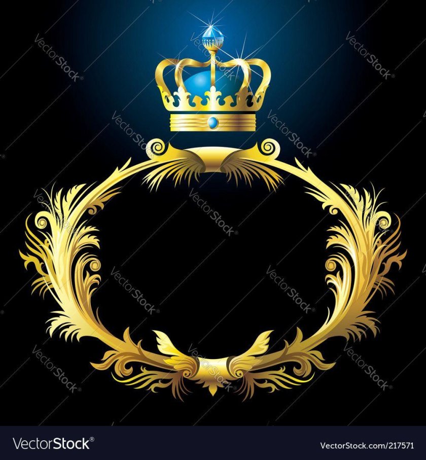 Рамка с короной