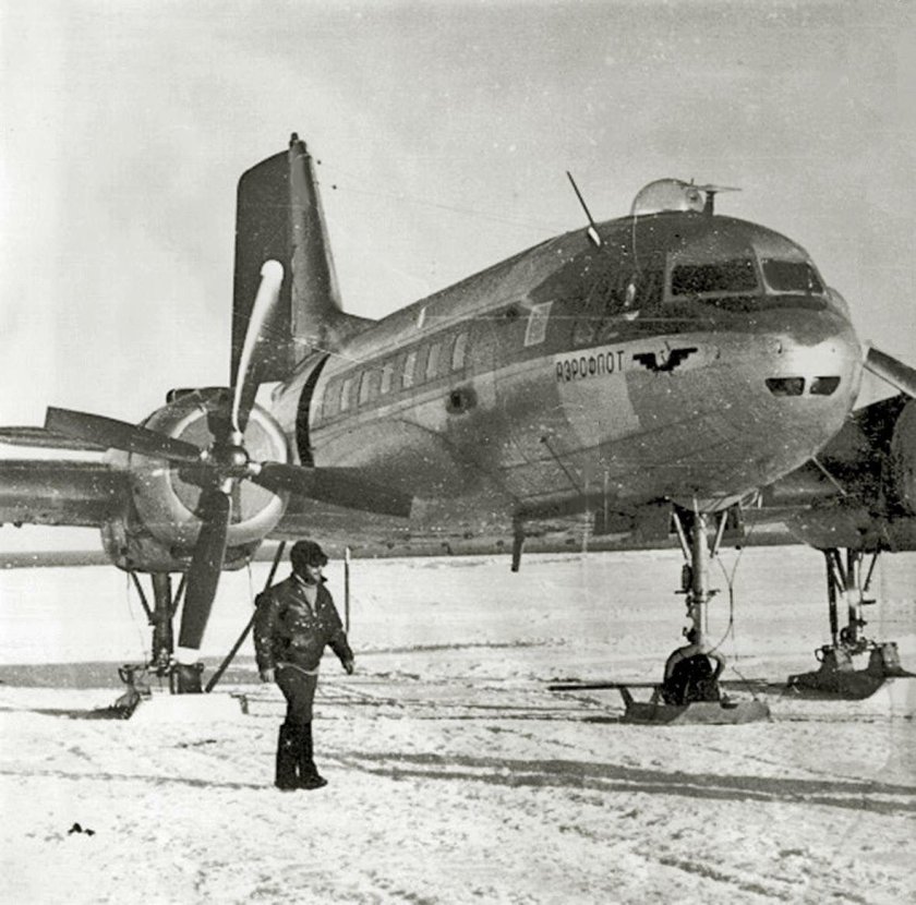 Полярная Авиация СССР ил-14
