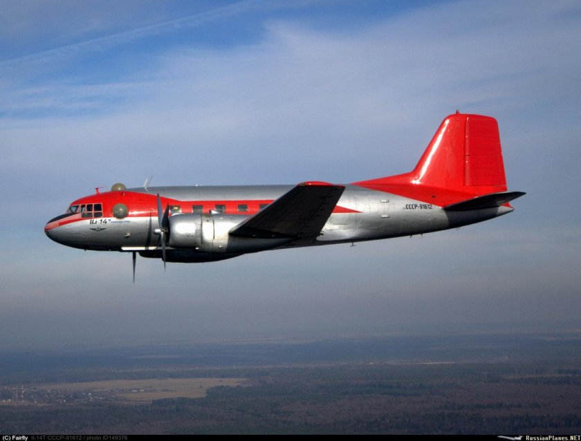 Ил-14 самолёт фото